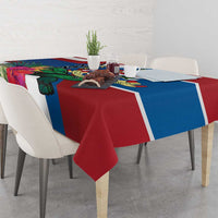 Cayman Islands Tablecloth Tropical Green Turtle