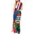 Personalised Cayman Islands Tank Maxi Dress Tropical Green Turtle