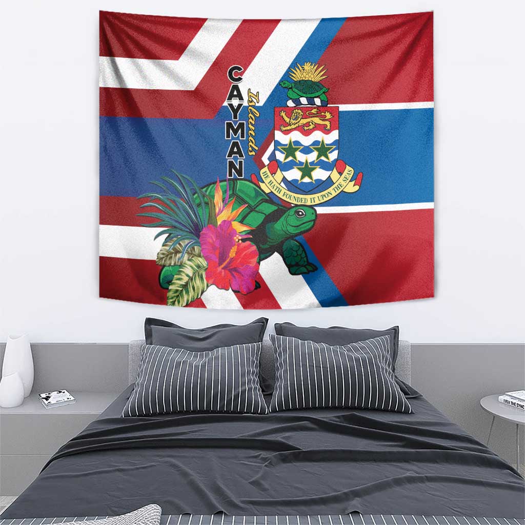 Cayman Islands Tapestry Tropical Green Turtle