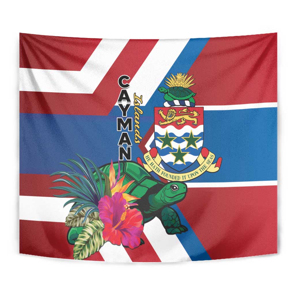 Cayman Islands Tapestry Tropical Green Turtle