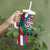 Personalised Cayman Islands Tumbler With Handle Tropical Green Turtle