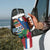 Personalised Cayman Islands Tumbler With Handle Tropical Green Turtle