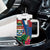 Personalised Cayman Islands Tumbler With Handle Tropical Green Turtle