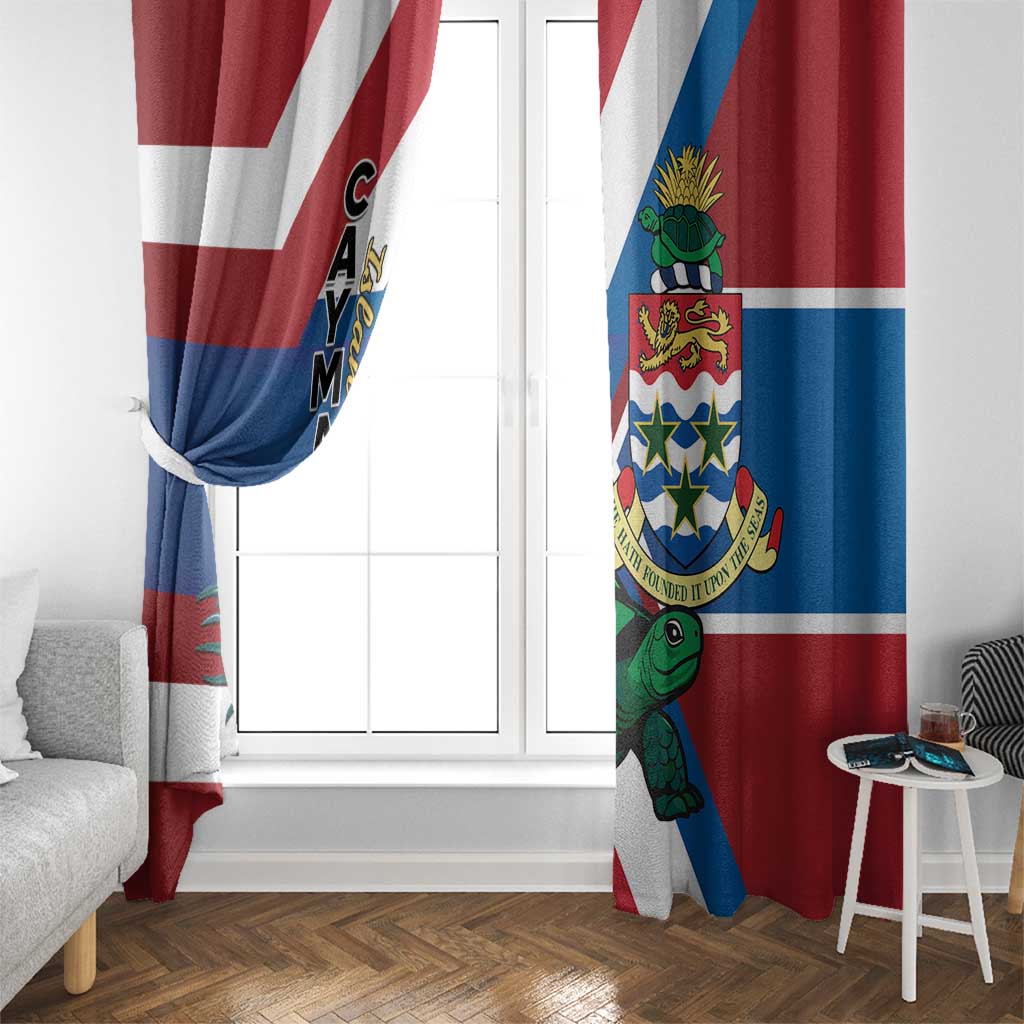 Cayman Islands Window Curtain Tropical Green Turtle