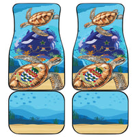 Grand Cayman Map Sea Turtle Car Mats Ocean Vibes