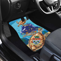 Grand Cayman Map Sea Turtle Car Mats Ocean Vibes