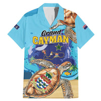Grand Cayman Map Sea Turtle Family Matching Mermaid Dress and Hawaiian Shirt Ocean Vibes