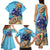 Grand Cayman Map Sea Turtle Family Matching Tank Maxi Dress and Hawaiian Shirt Ocean Vibes