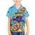 Grand Cayman Map Sea Turtle Family Matching Tank Maxi Dress and Hawaiian Shirt Ocean Vibes