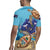 Grand Cayman Map Sea Turtle Rugby Jersey Ocean Vibes