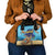 Grand Cayman Map Sea Turtle Shoulder Handbag Ocean Vibes