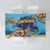 Grand Cayman Map Sea Turtle Tablecloth Ocean Vibes
