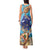 Grand Cayman Map Sea Turtle Tank Maxi Dress Ocean Vibes