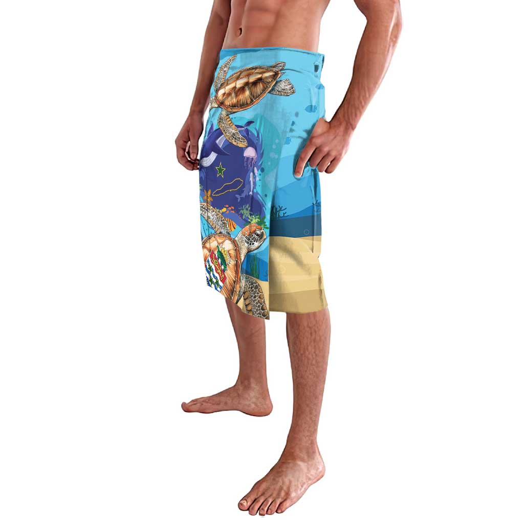 Cayman Brac Map Sea Turtle Lavalava Ocean Vibes