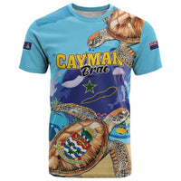 Cayman Brac Map Sea Turtle T Shirt Ocean Vibes