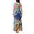 Cayman Brac Map Sea Turtle Tank Maxi Dress Ocean Vibes