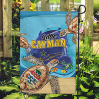 Little Cayman Map Sea Turtle Garden Flag Ocean Vibes