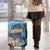 Little Cayman Map Sea Turtle Luggage Cover Ocean Vibes