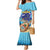 Little Cayman Map Sea Turtle Mermaid Dress Ocean Vibes