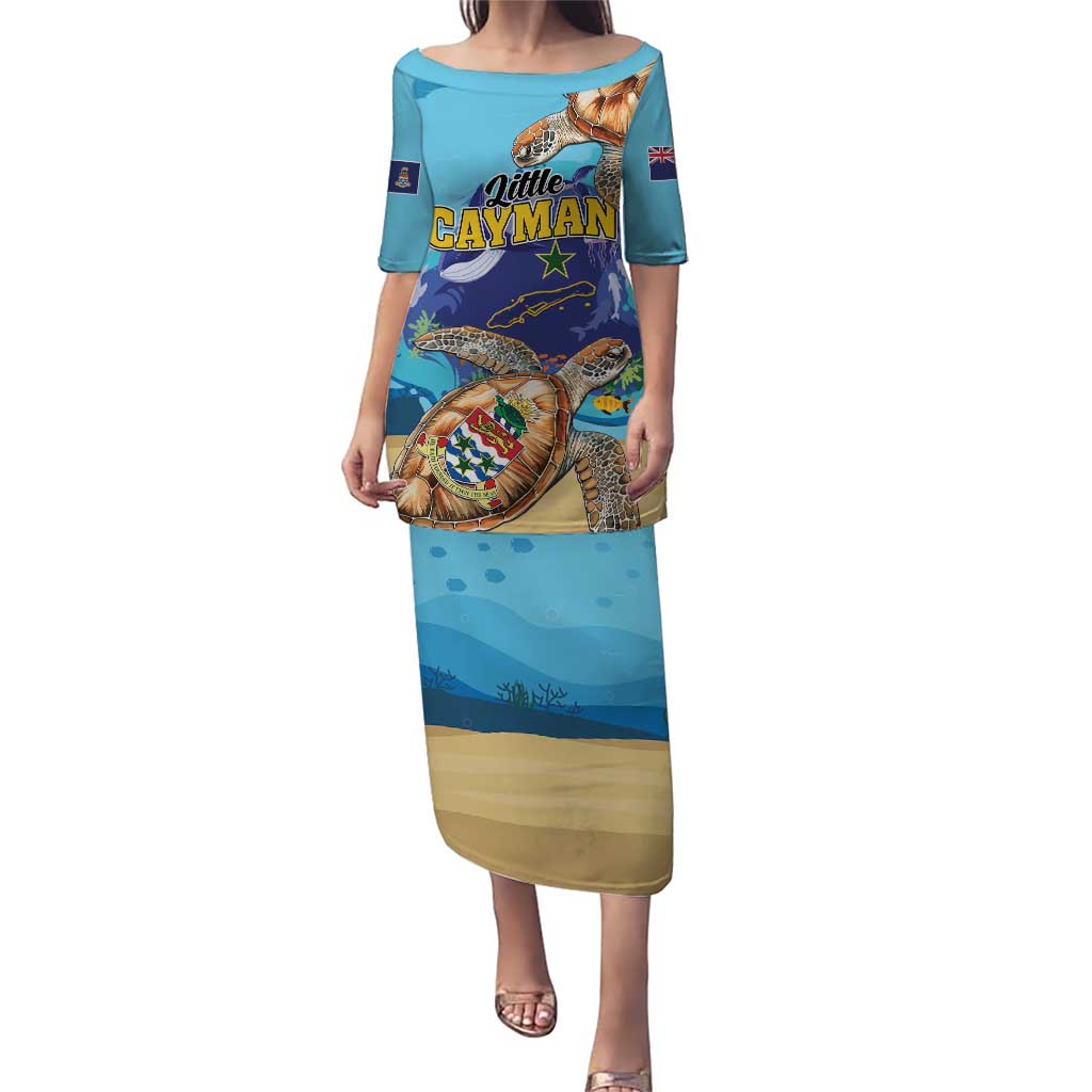 Little Cayman Map Sea Turtle Puletasi Ocean Vibes