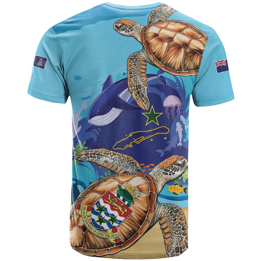 Little Cayman Map Sea Turtle T Shirt Ocean Vibes