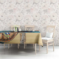 Little Cayman Map Sea Turtle Tablecloth Ocean Vibes