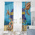 Little Cayman Map Sea Turtle Window Curtain Ocean Vibes