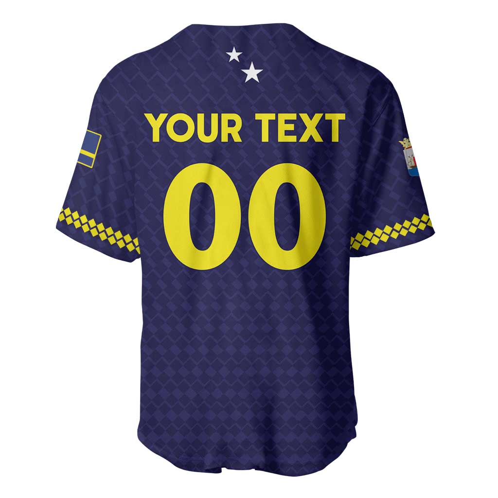Custom Football 2026 Curacao Baseball Jersey Small island BIG dreams