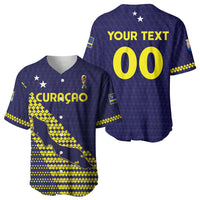 Custom Football 2026 Curacao Baseball Jersey Small island BIG dreams