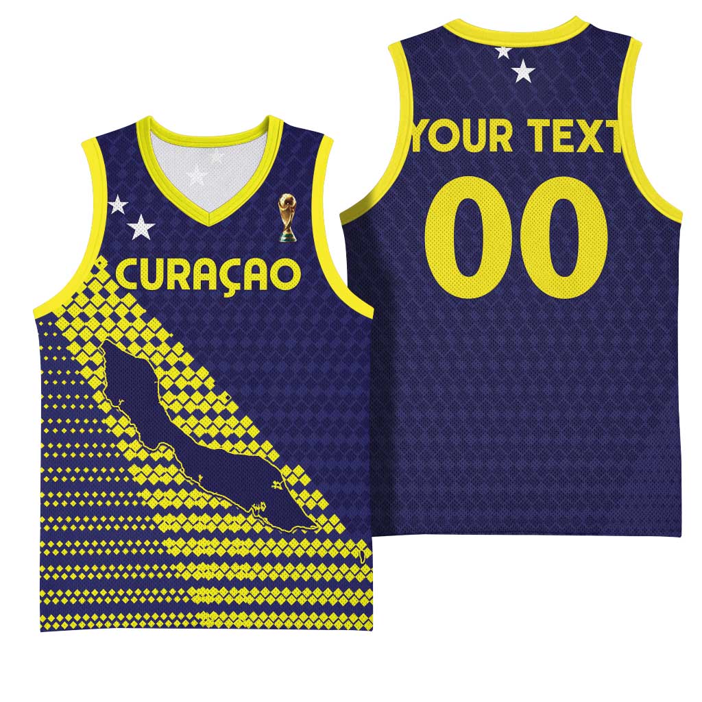 Custom Football 2026 Curacao Basketball Jersey Small island BIG dreams
