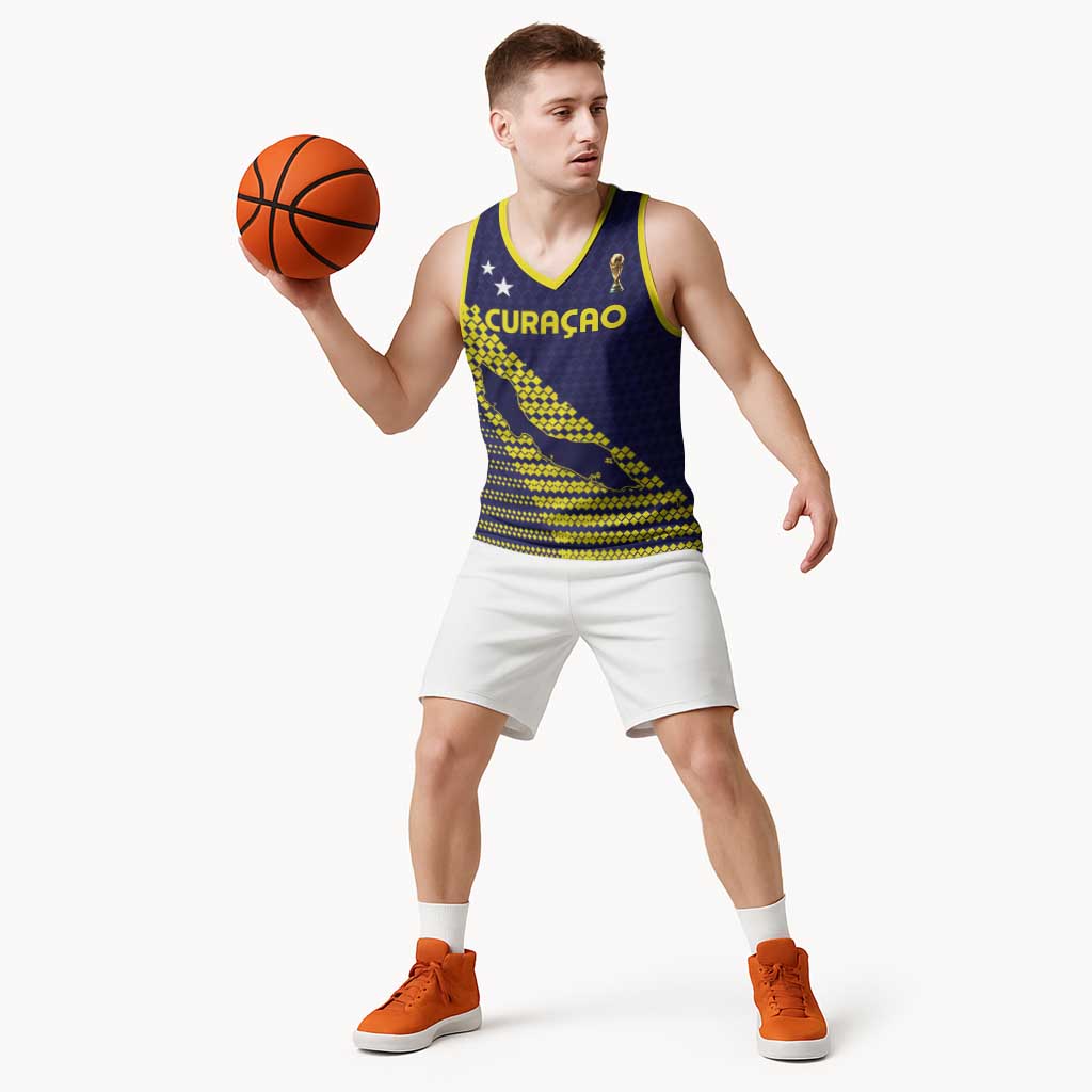 Custom Football 2026 Curacao Basketball Jersey Small island BIG dreams