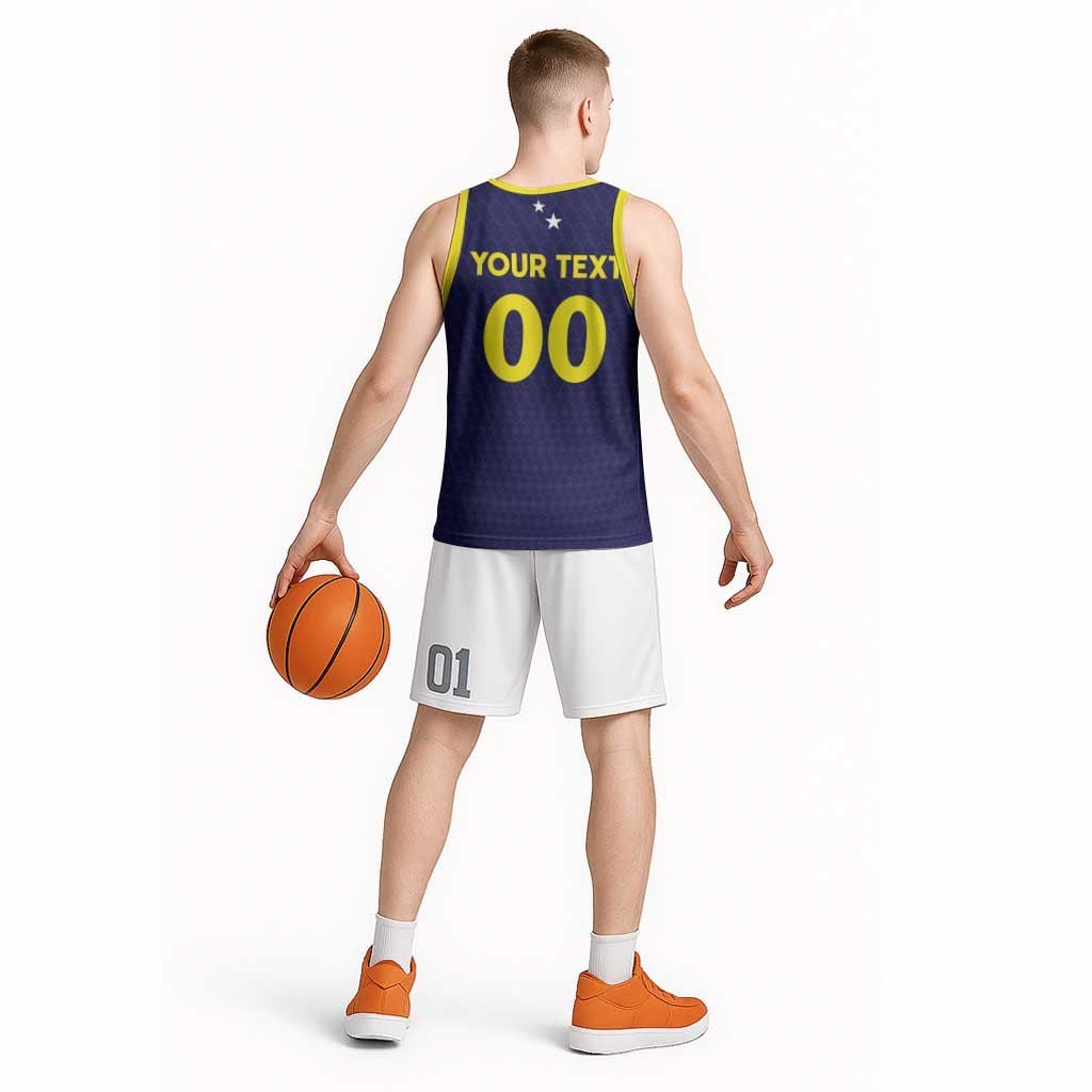 Custom Football 2026 Curacao Basketball Jersey Small island BIG dreams