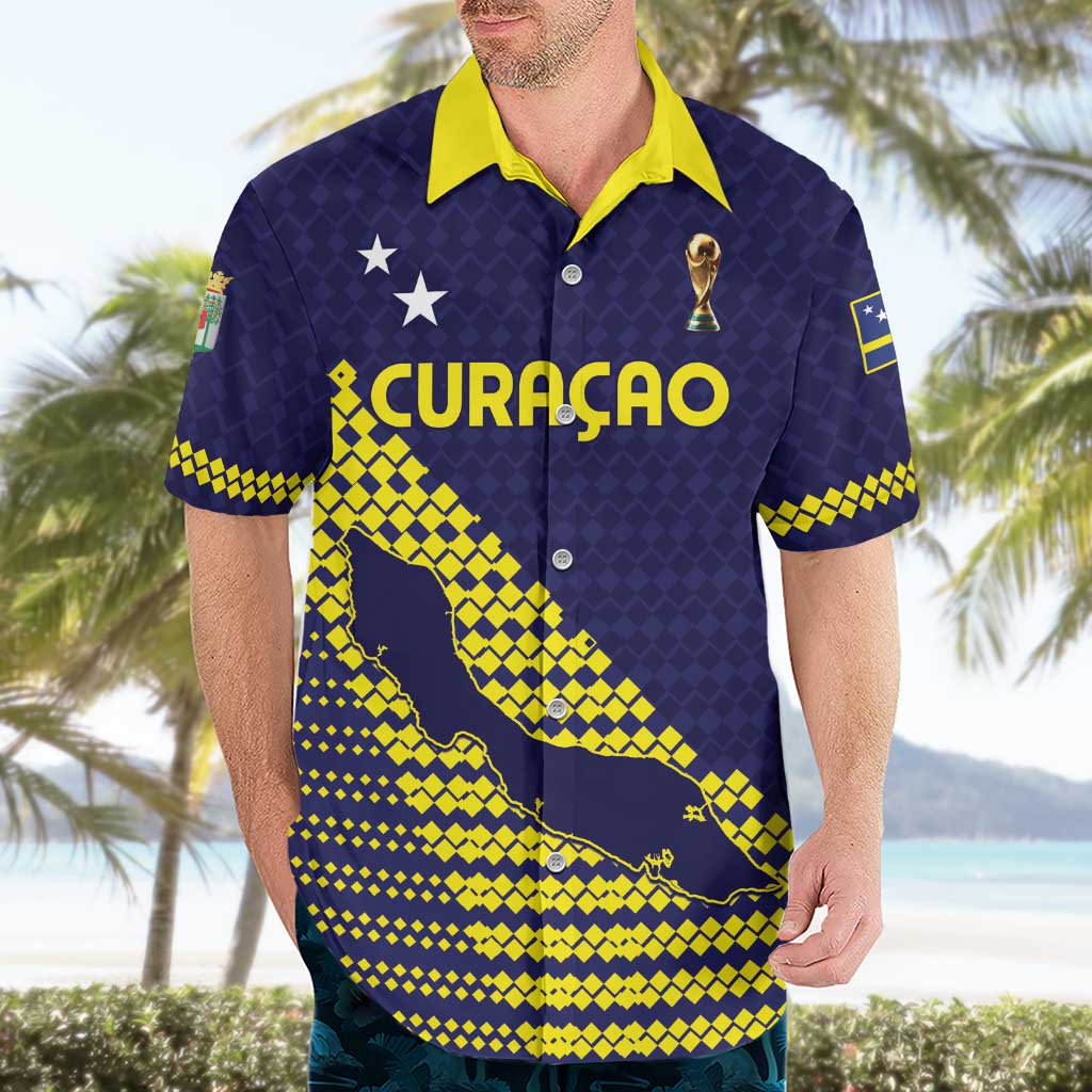 Custom Football 2026 Curacao Hawaiian Shirt Small island BIG dreams