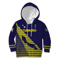 Custom Football 2026 Curacao Kid Hoodie Small island BIG dreams