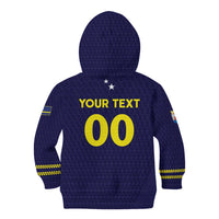 Custom Football 2026 Curacao Kid Hoodie Small island BIG dreams