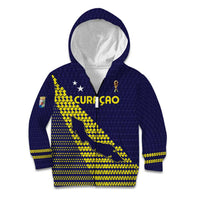 Custom Football 2026 Curacao Kid Hoodie Small island BIG dreams