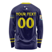 Custom Football 2026 Curacao Long Sleeve Shirt Small island BIG dreams
