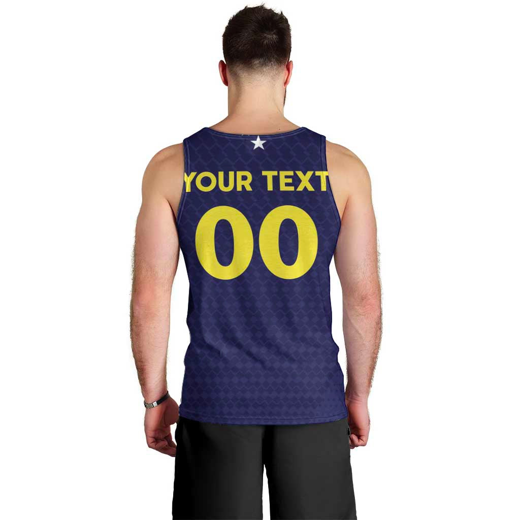Custom Football 2026 Curacao Men Tank Top Small island BIG dreams