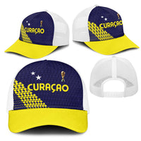 Football 2026 Curacao Mesh Trucker Cap Small island BIG dreams