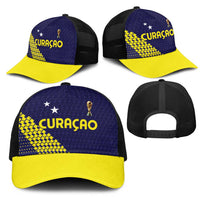 Football 2026 Curacao Mesh Trucker Cap Small island BIG dreams