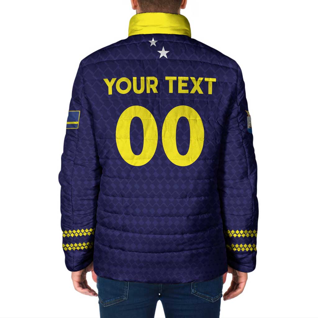 Custom Football 2026 Curacao Padded Jacket Small island BIG dreams