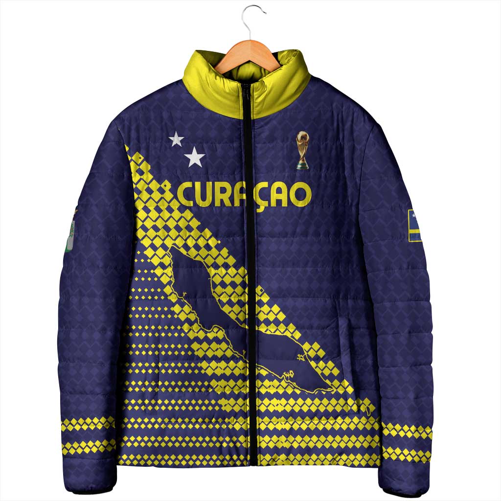 Custom Football 2026 Curacao Padded Jacket Small island BIG dreams