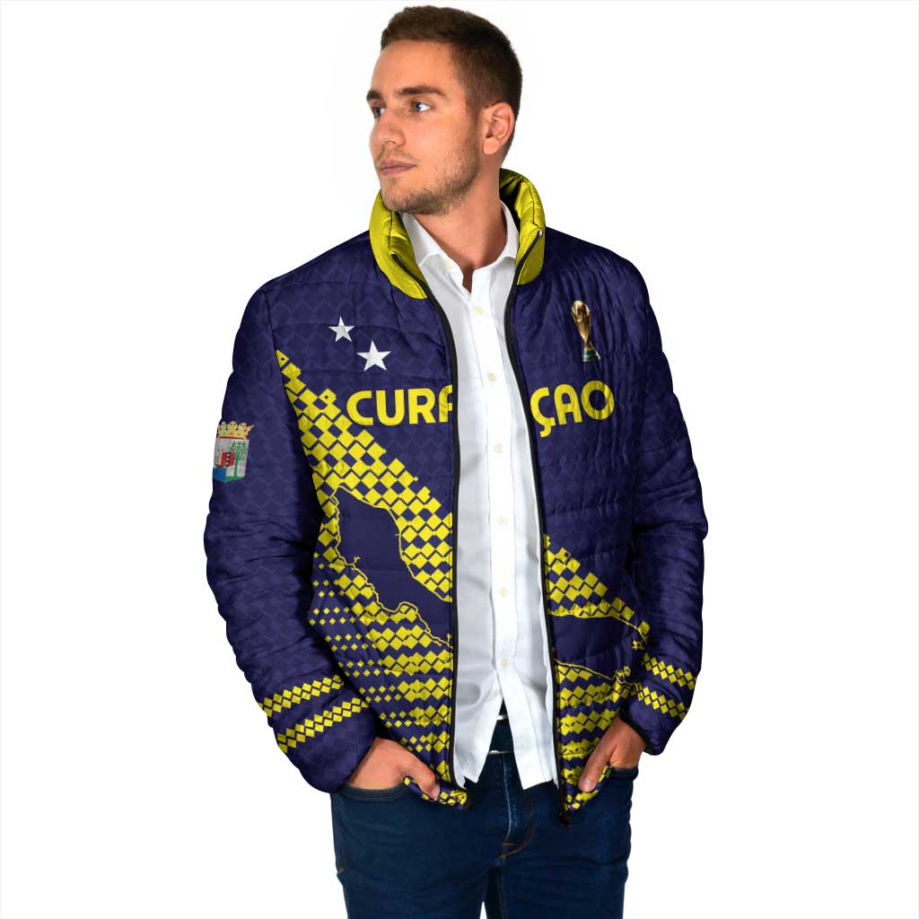 Custom Football 2026 Curacao Padded Jacket Small island BIG dreams