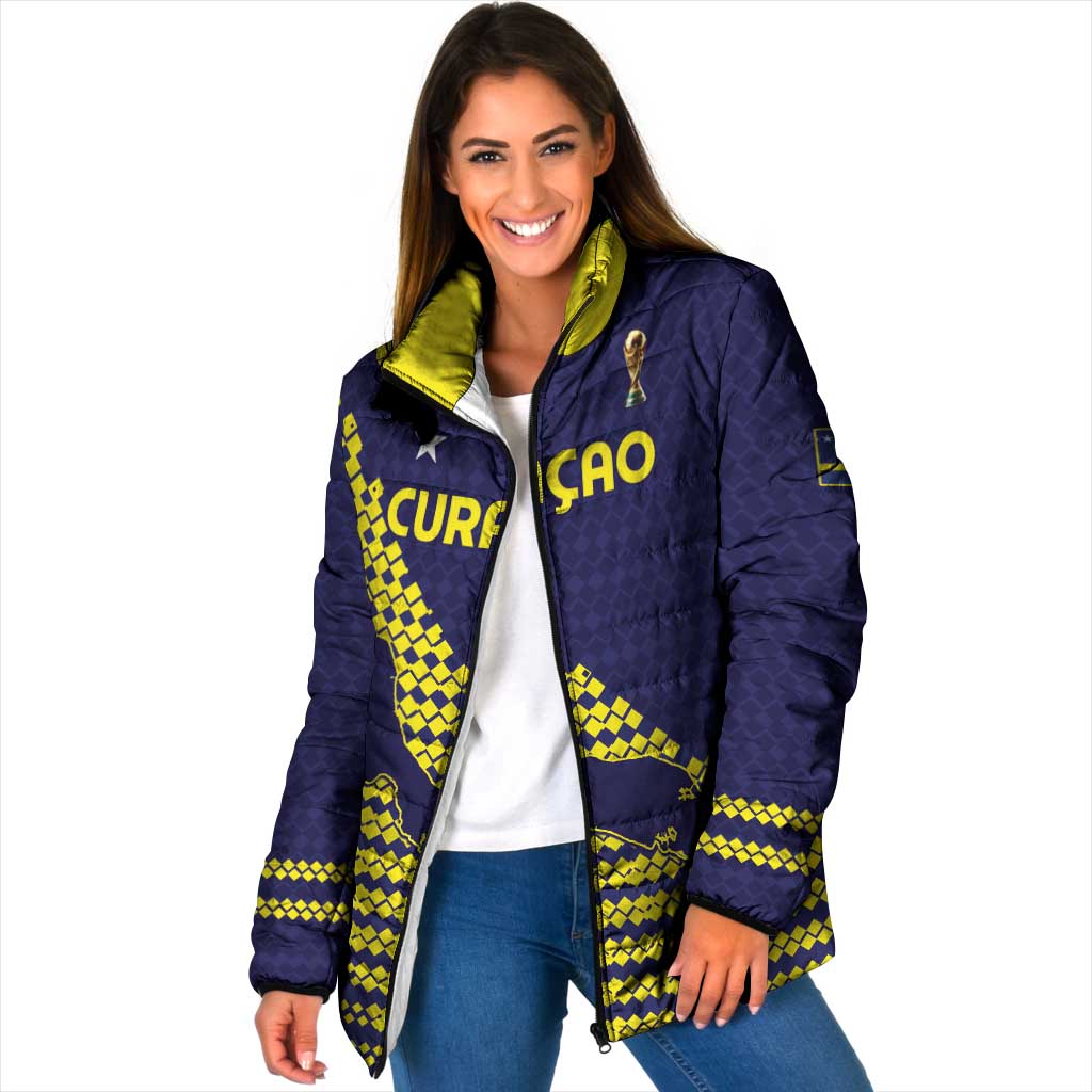 Custom Football 2026 Curacao Padded Jacket Small island BIG dreams
