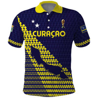 Custom Football 2026 Curacao Polo Shirt Small island BIG dreams
