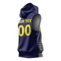 Custom Football 2026 Curacao Sleeveless Hoodie Small island BIG dreams