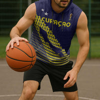 Custom Football 2026 Curacao Sleeveless Hoodie Small island BIG dreams