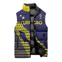 Custom Football 2026 Curacao Sleeveless Puffer Jacket Small island BIG dreams