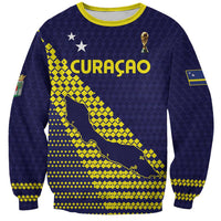Custom Football 2026 Curacao Sweatshirt Small island BIG dreams