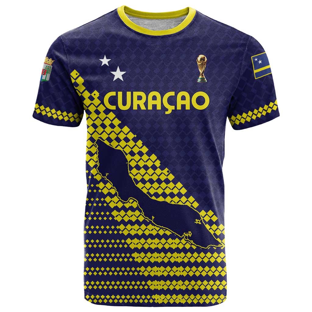 Custom Football 2026 Curacao T Shirt Small island BIG dreams